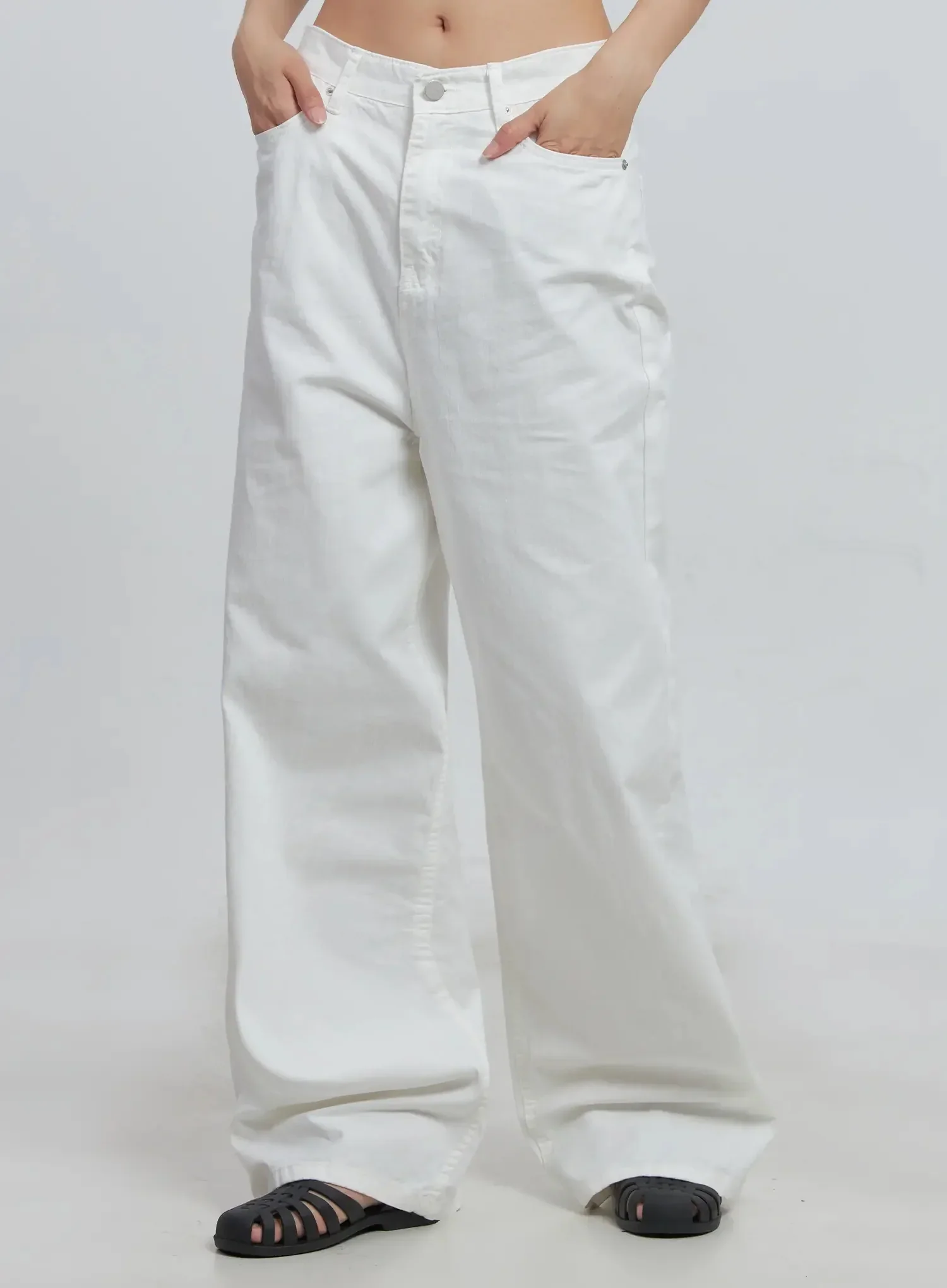 Comfy Wide-Leg Pants IU512