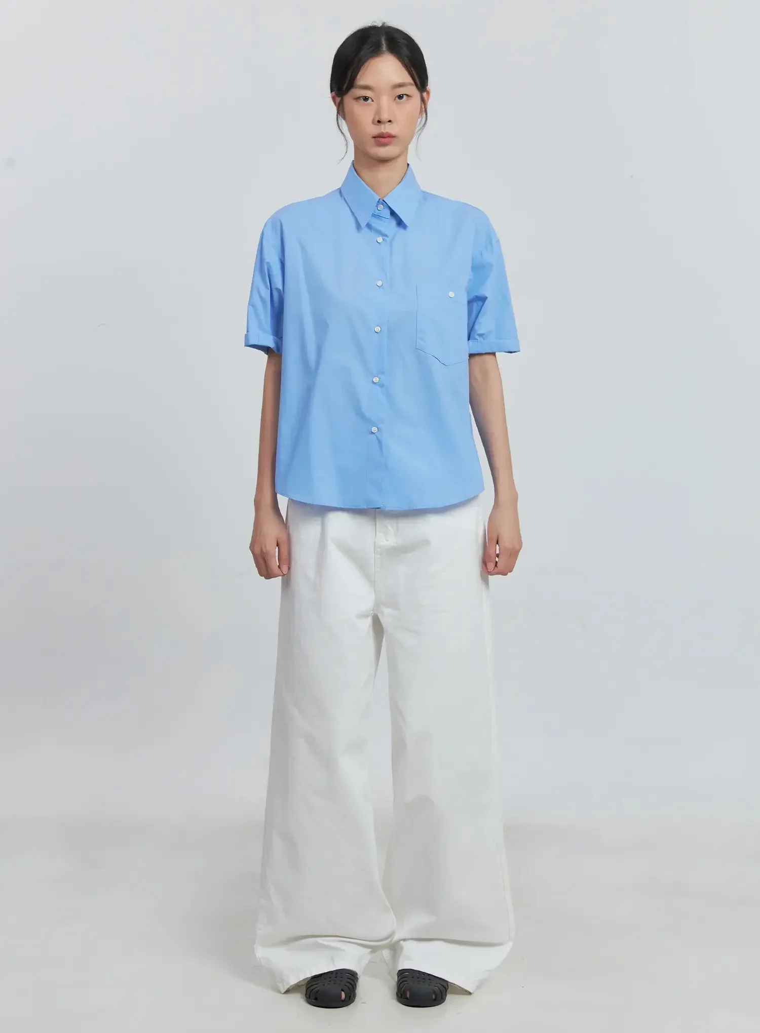 Comfy Wide-Leg Pants IU512 - Image 5