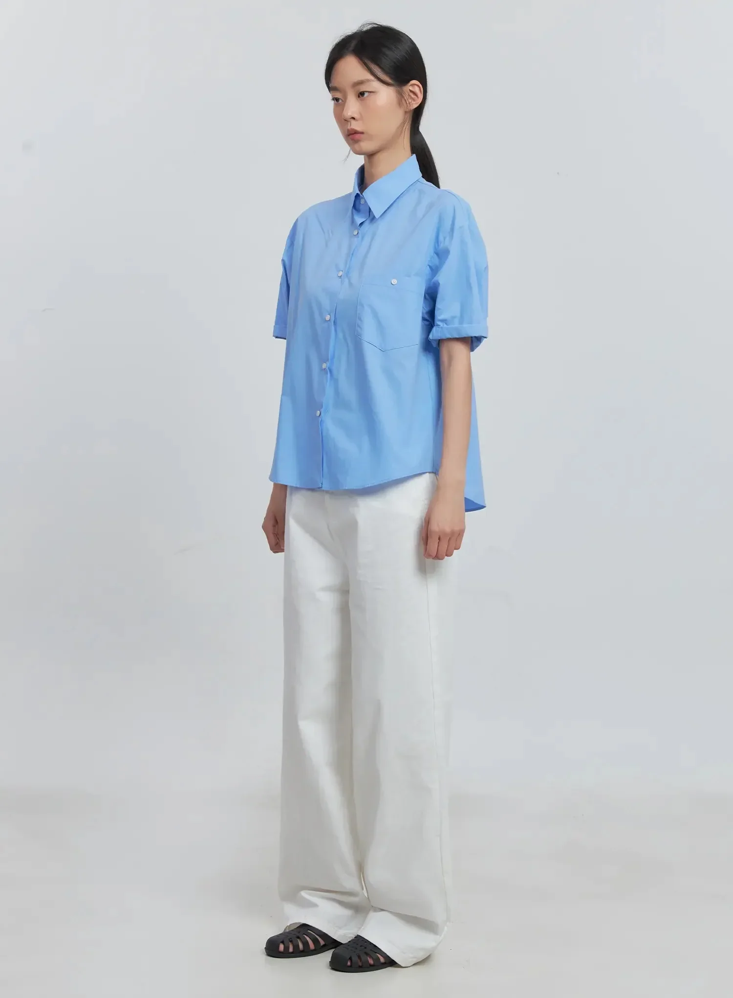 Comfy Wide-Leg Pants IU512 - Image 6