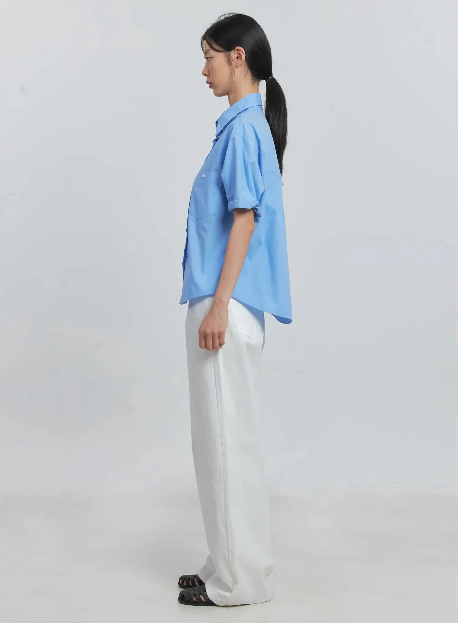 Comfy Wide-Leg Pants IU512 - Image 7