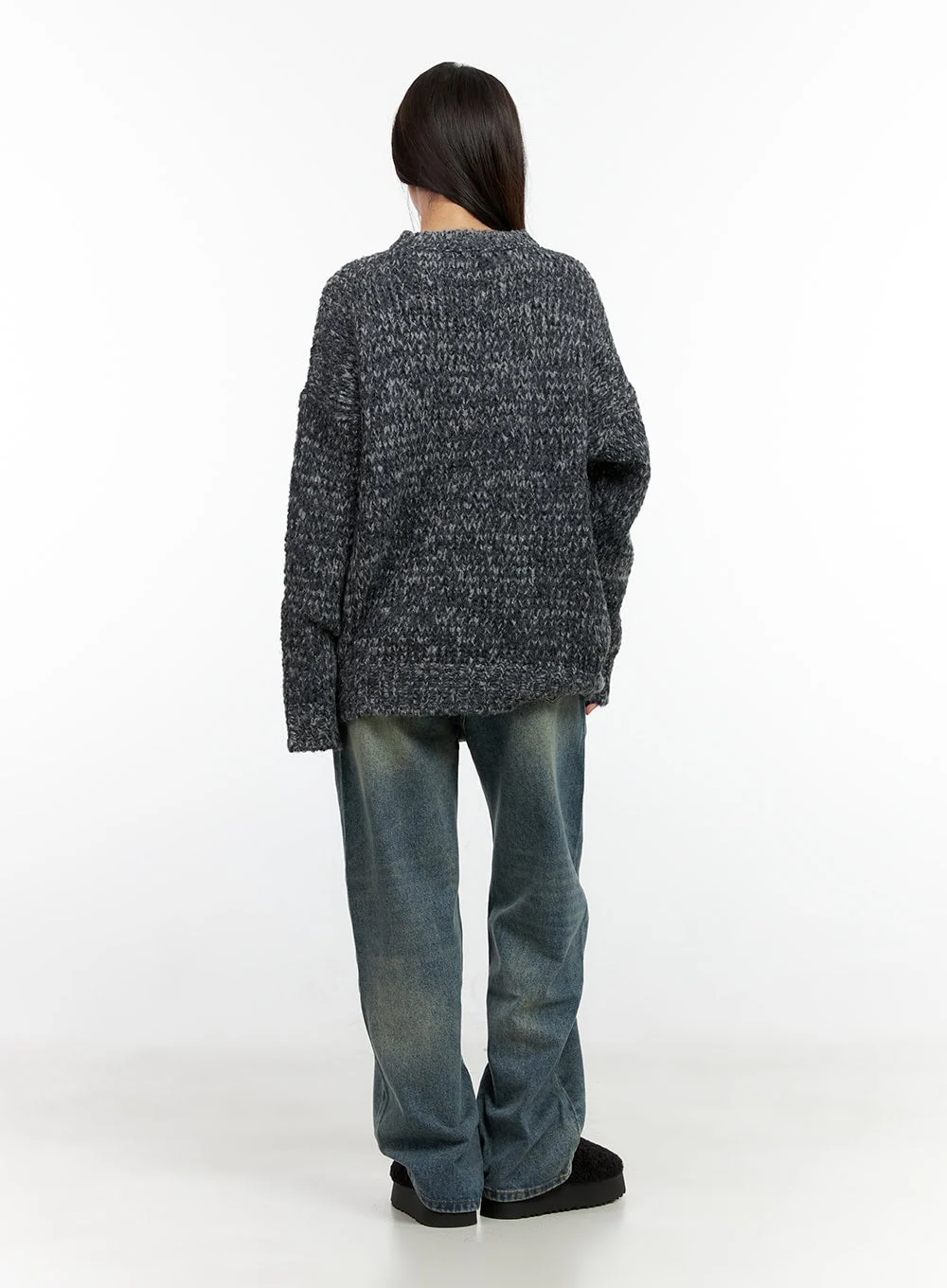 ComfyDay Oversized Knit Sweater CN401 - Image 6