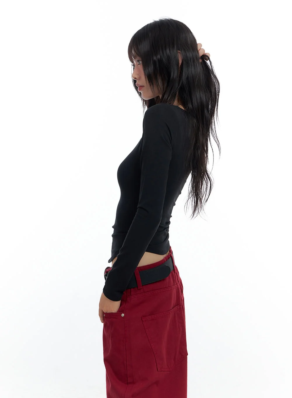 ContourFit U-Neck Crop Top CS420 - Image 3