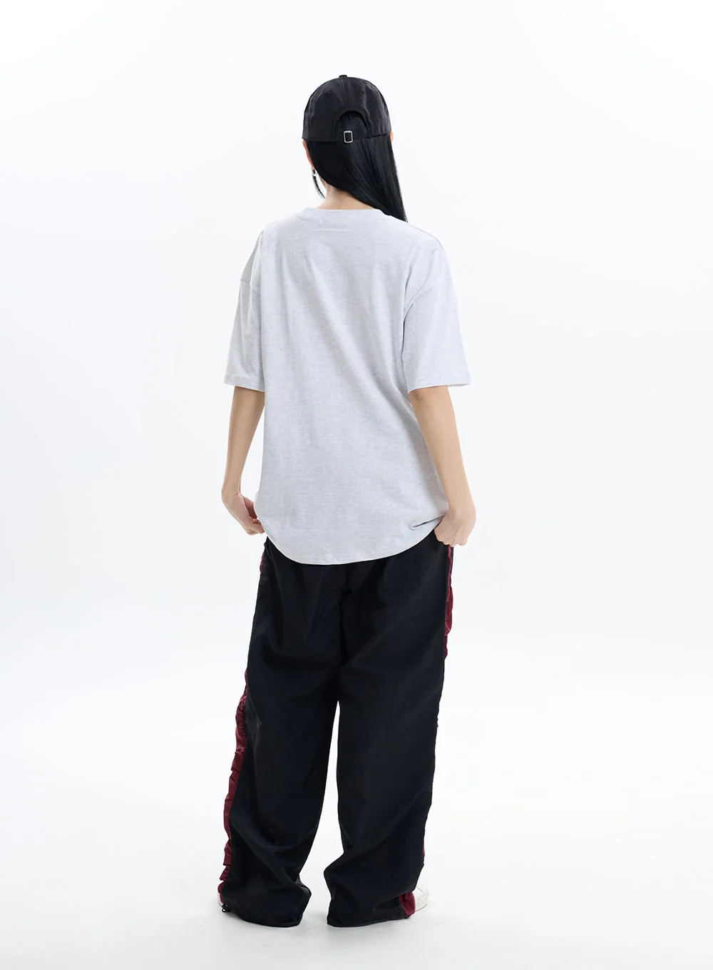 Contrasting Wide Pants IF413 - Image 4