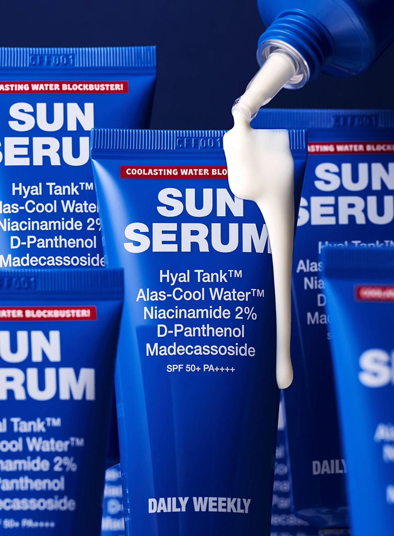 Coolasting Water Blockbuster! Sun Serum (SPF50+ PA++++) (50ml) - Image 2