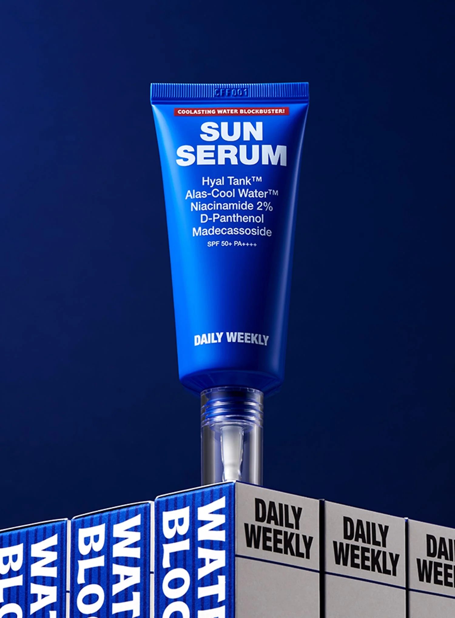 Coolasting Water Blockbuster! Sun Serum (SPF50+ PA++++) (50ml) - Image 4