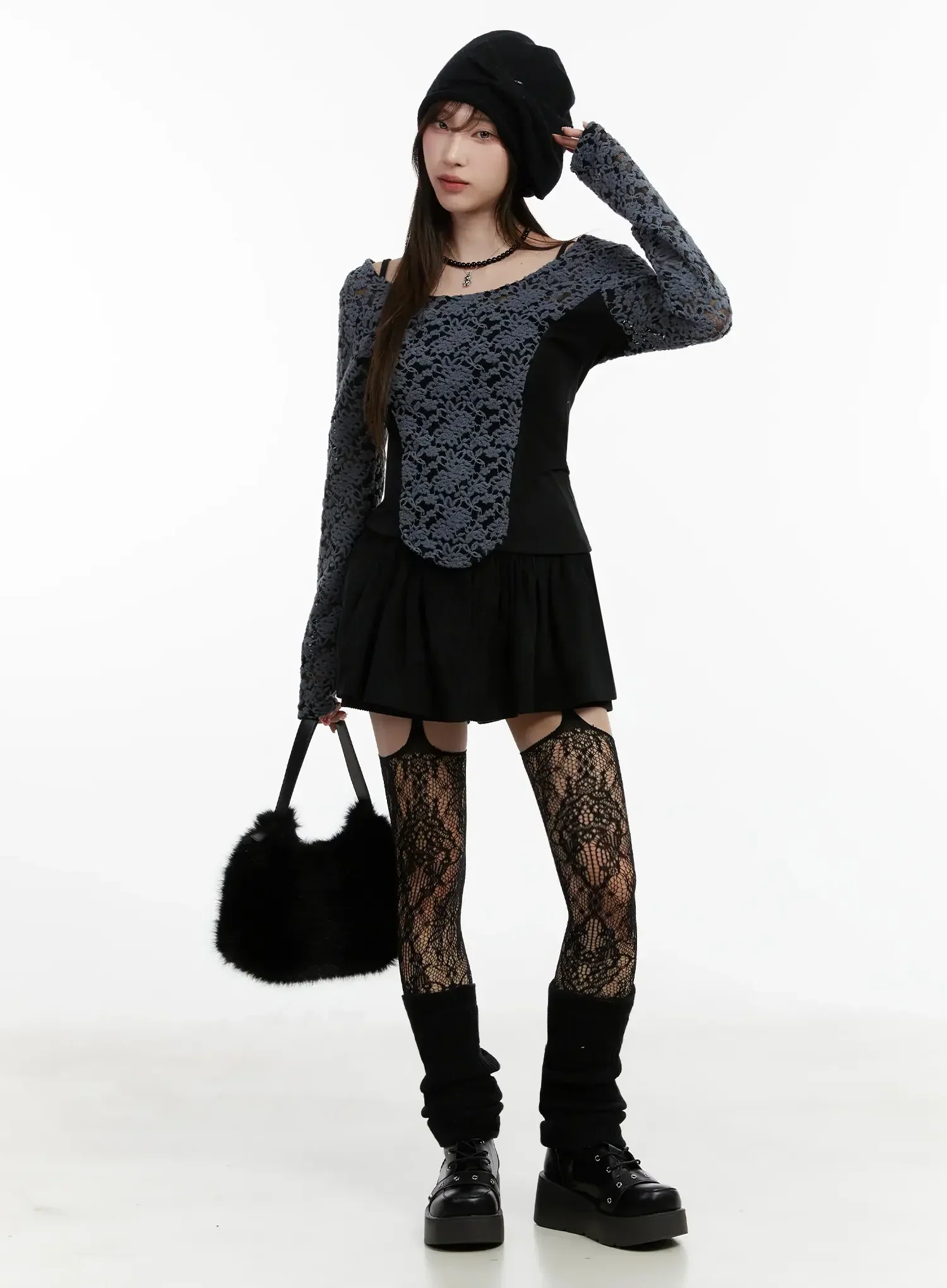 Corduroy Skort IJ521 - Image 3
