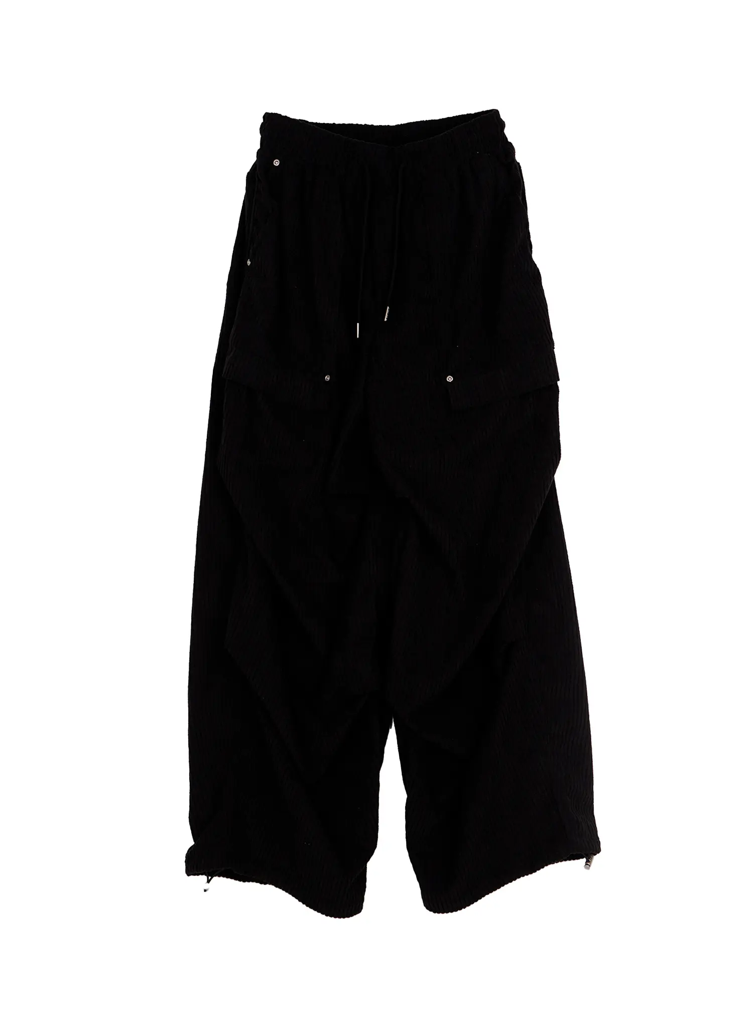 Corduroy Wide-Leg Cargo Pants CN512 - Image 15