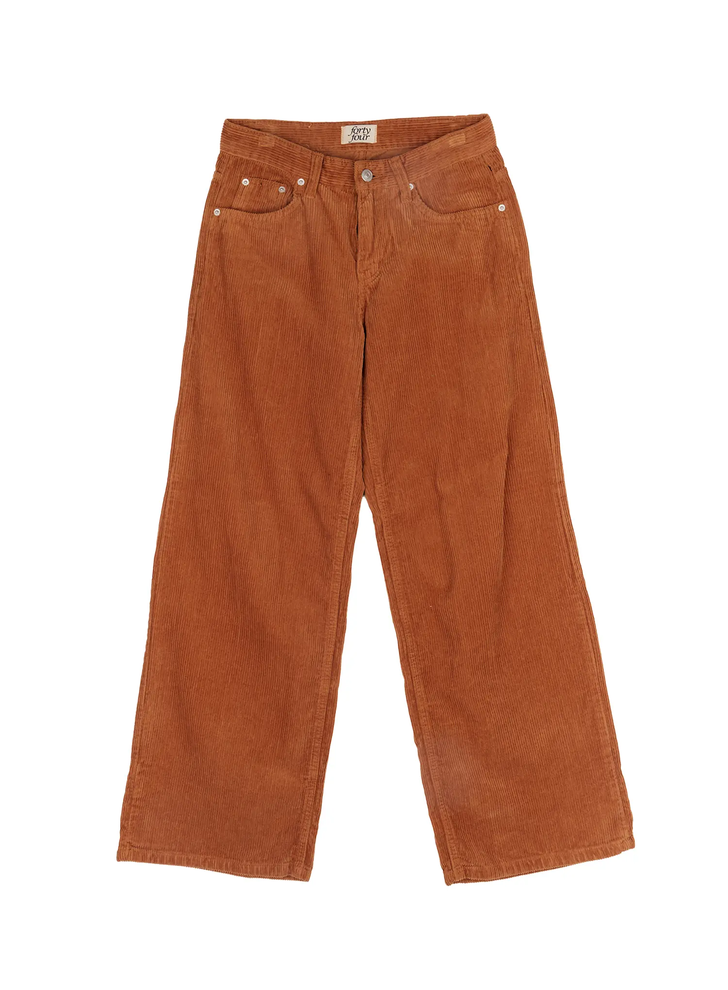 Corduroy Wide-Leg Cotton Pants CJ520 - Image 10