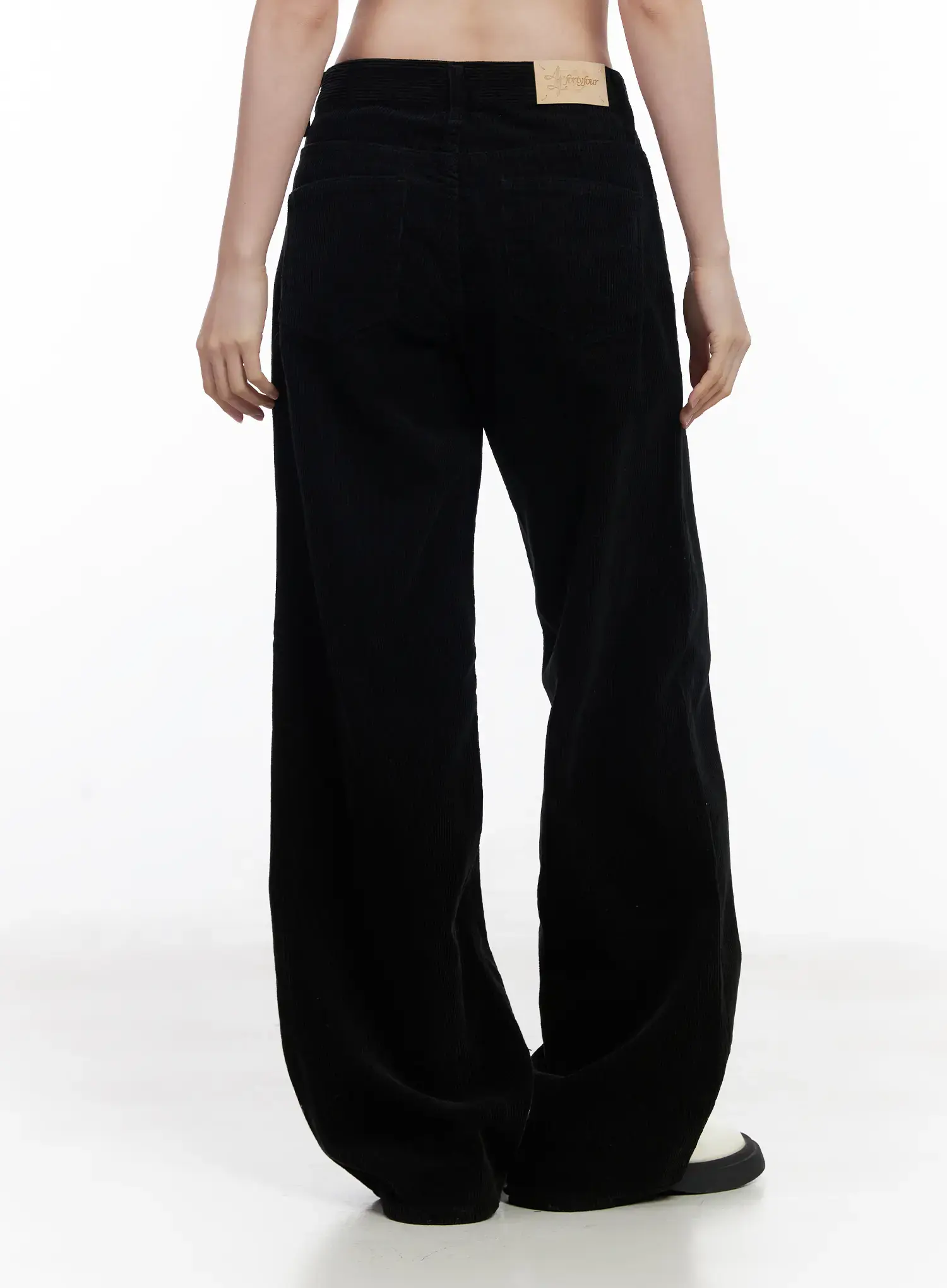 Corduroy Wide-Leg Cotton Pants CJ520 - Image 6
