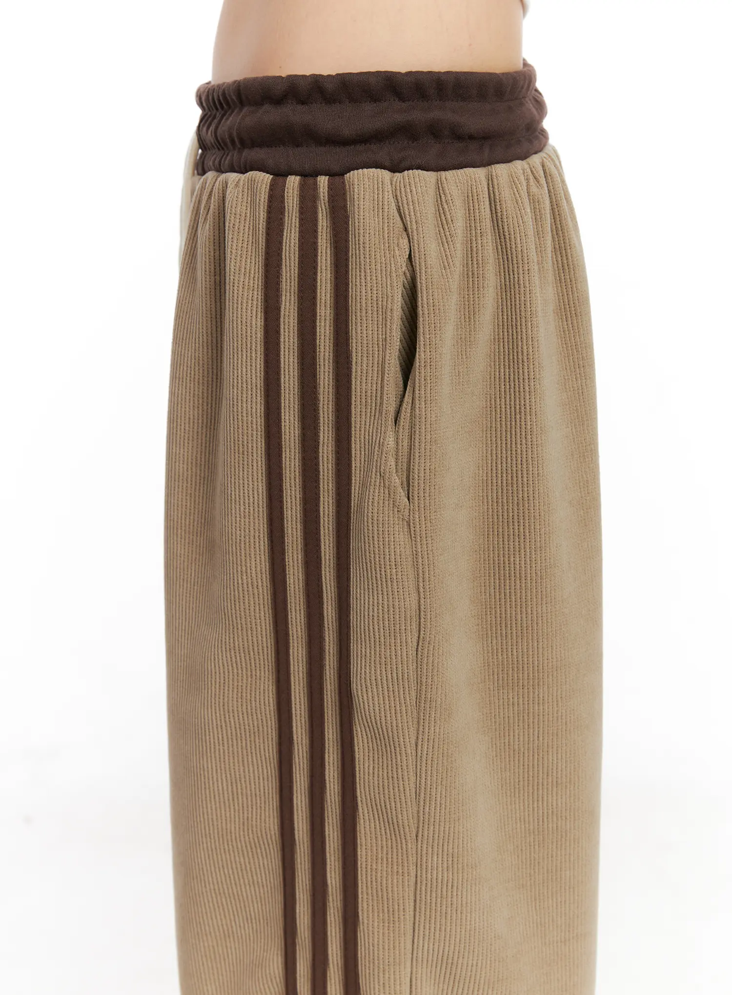 Corduroy Wide Leg Sweatpants CN521 - Image 8