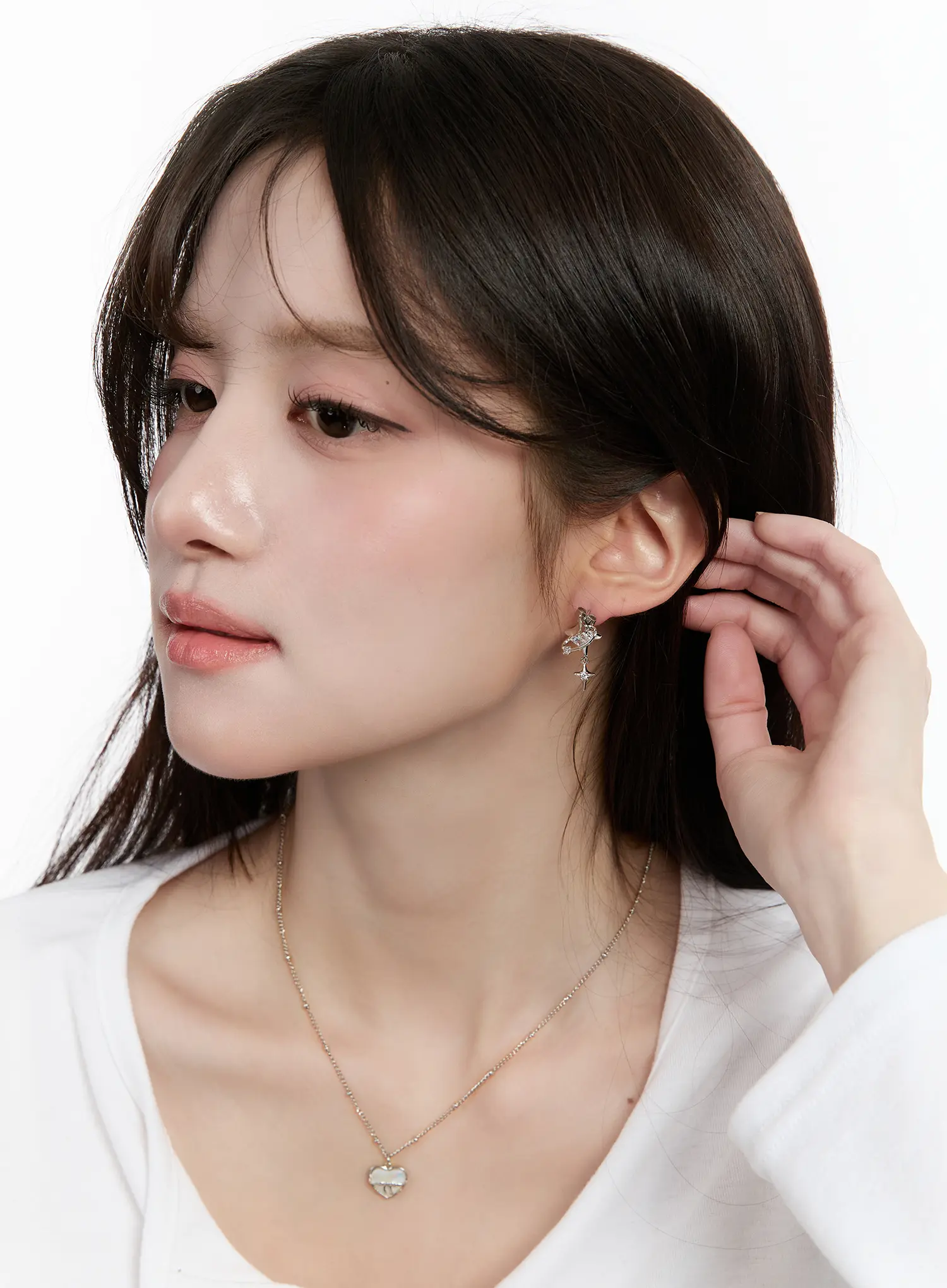 Cosmic Star Drop Earrings CM505 - Image 2