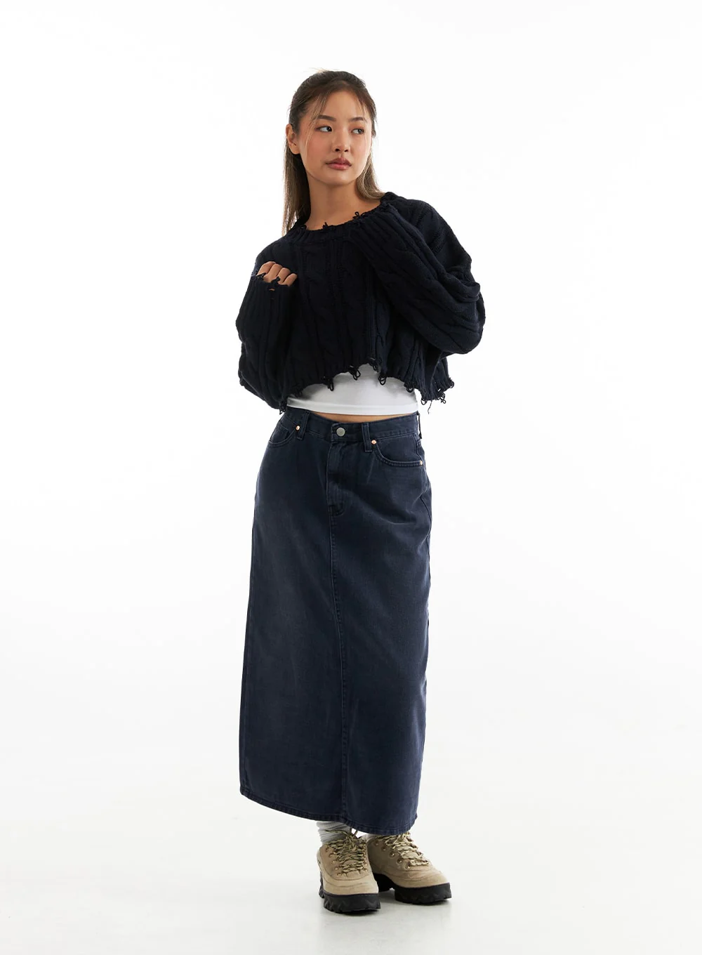 Cotton Bliss Maxi Skirt CO313 - Image 4