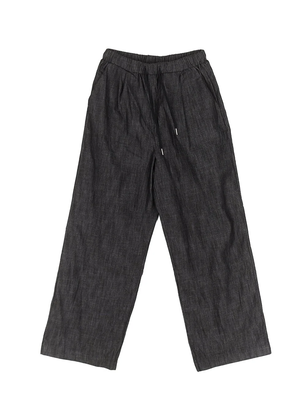 Cotton Denim Wide-Leg Pants IY509 - Image 15