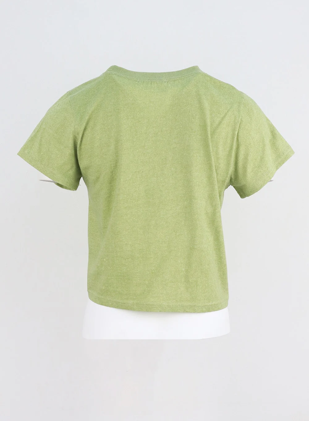 Cotton Graphic Cropped Tee CY331 - Image 16