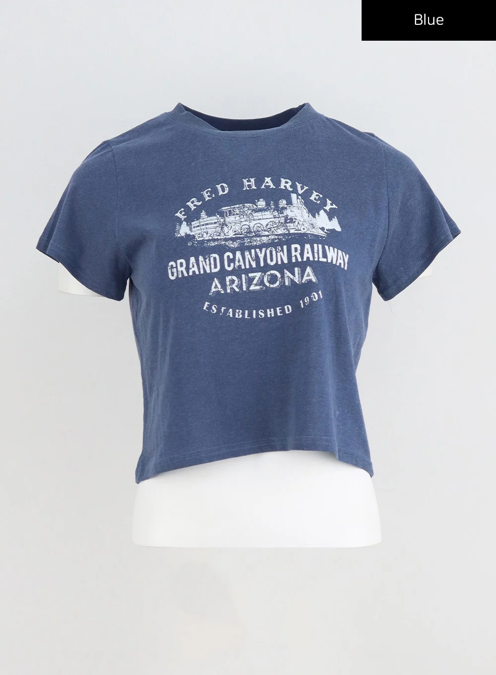 Cotton Graphic Cropped Tee CY331 - Image 19