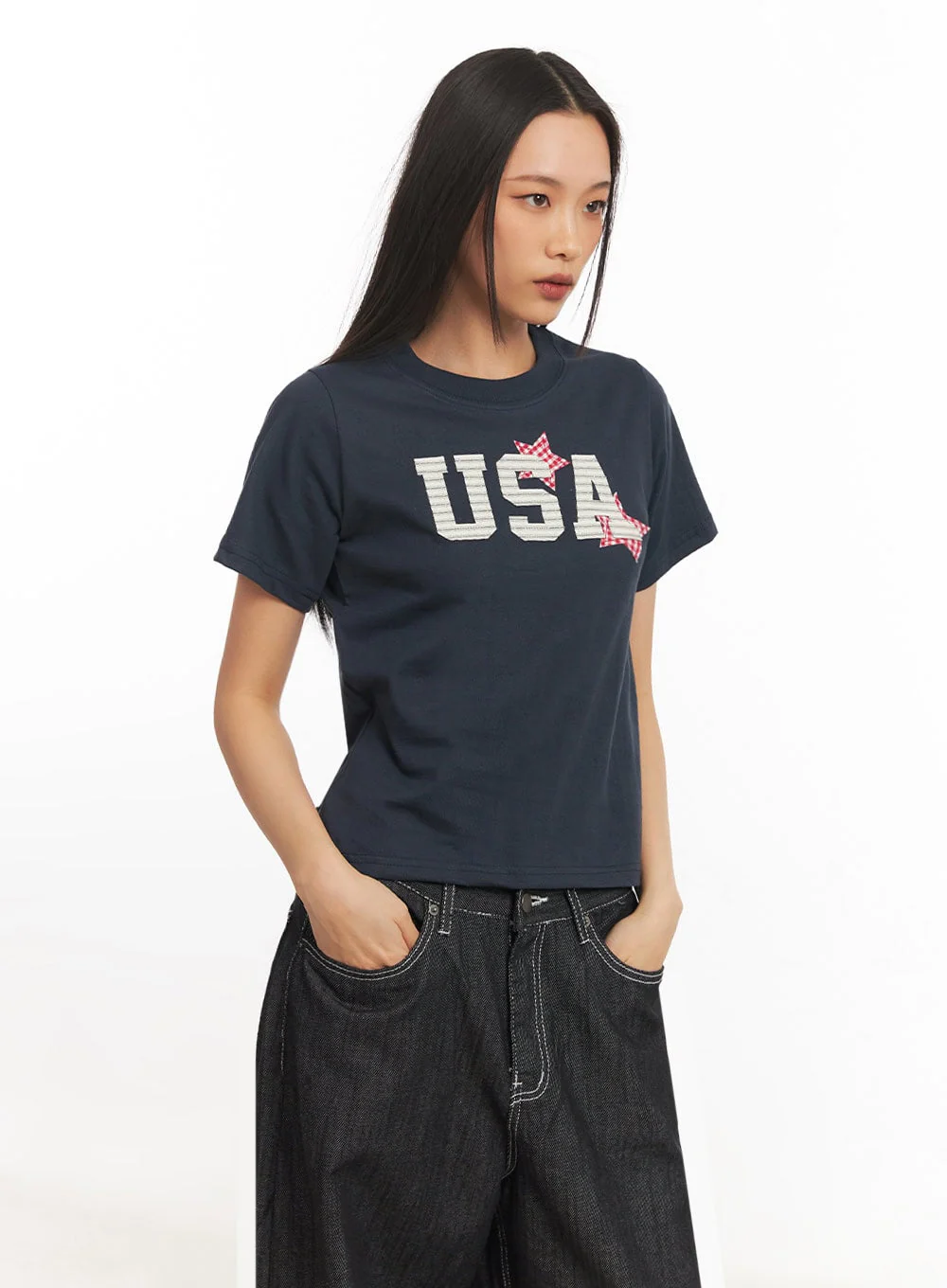 Cotton Graphic T-Shirt IA507 - Image 6