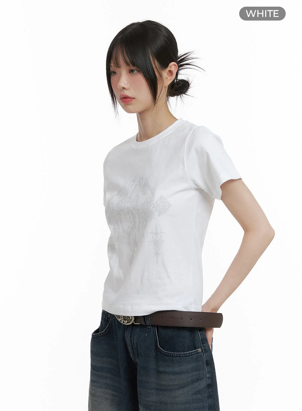 Cotton Graphic Tee CL412 - Image 7