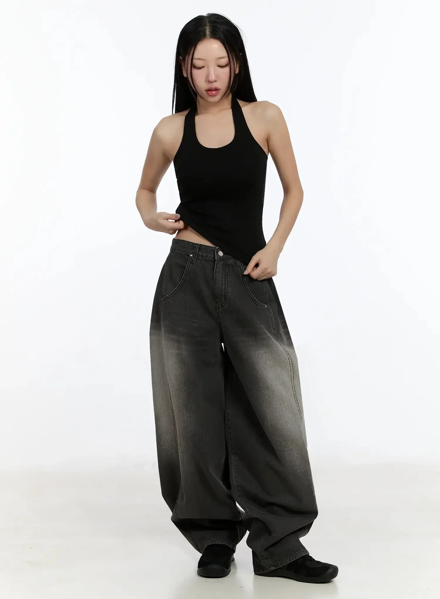 Cotton Halter Top IM509 - Image 5