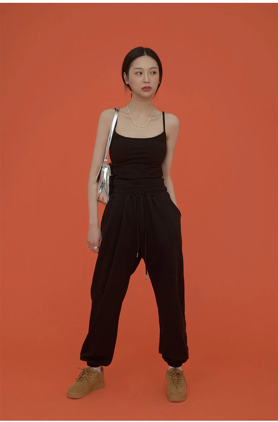 Cotton Loose Sweatpants - Image 11