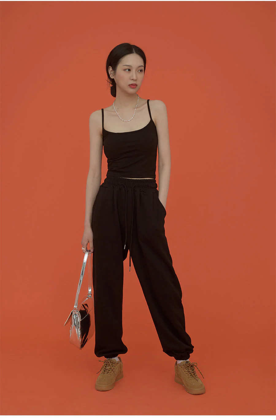 Cotton Loose Sweatpants - Image 14