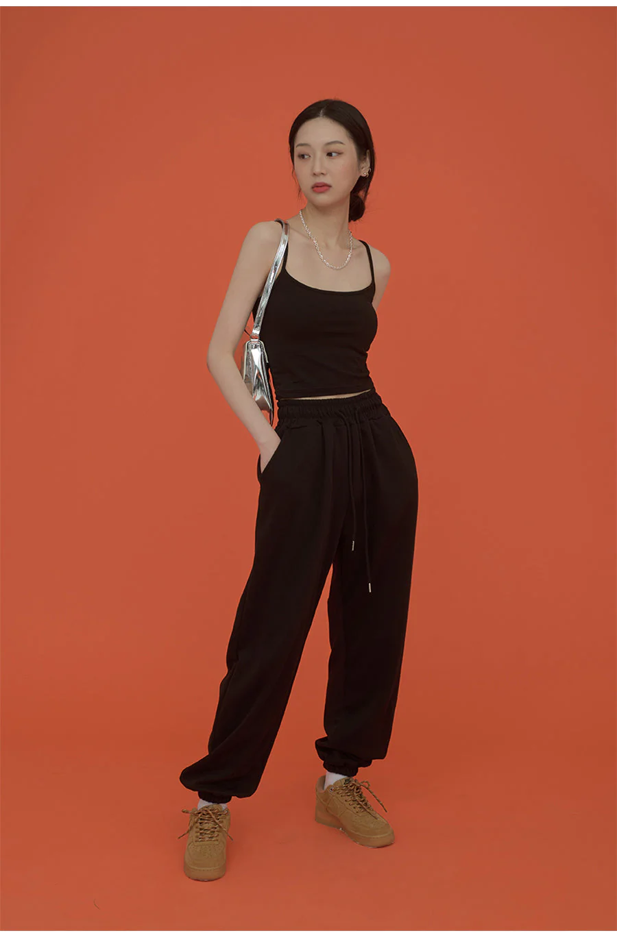 Cotton Loose Sweatpants - Image 5