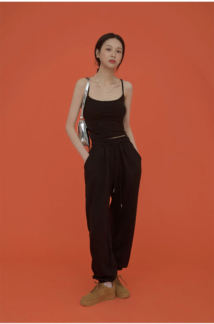 Cotton Loose Sweatpants - Image 8