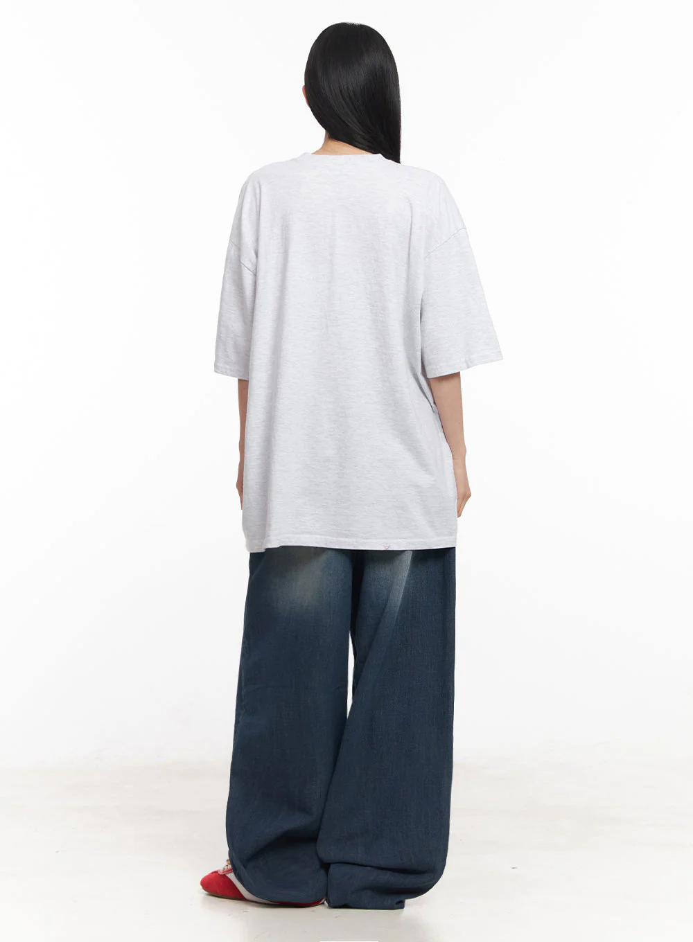 Cotton Patch Oversize T-Shirt IY516 - Image 11