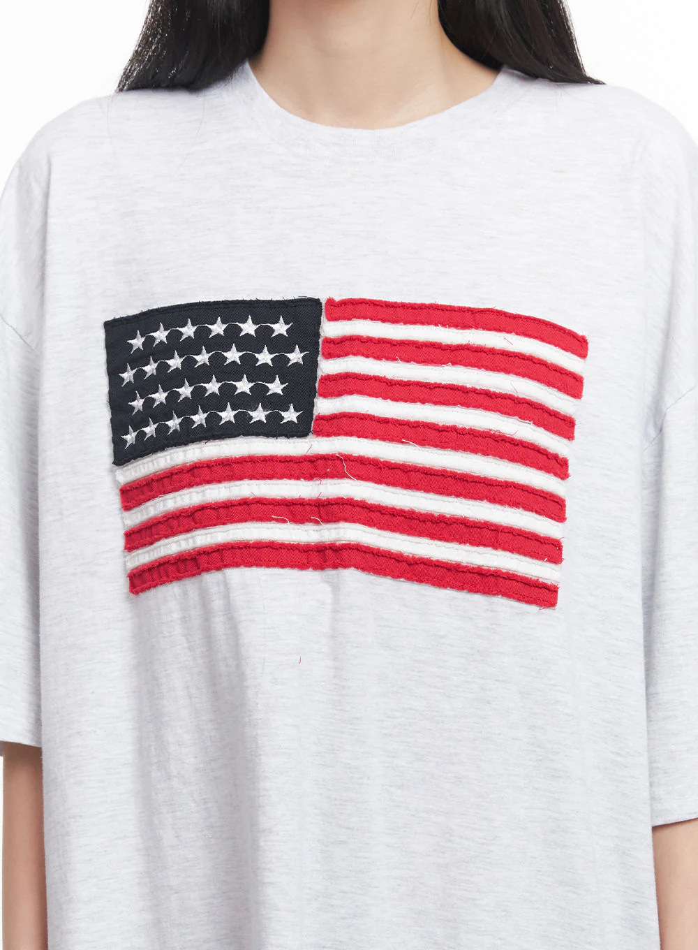 Cotton Patch Oversize T-Shirt IY516 - Image 4