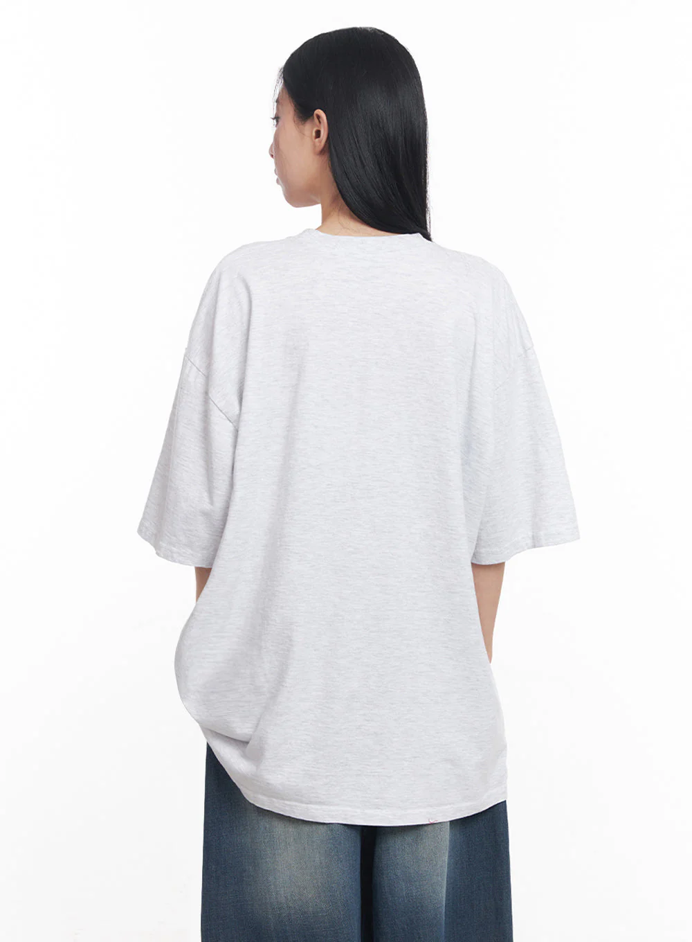 Cotton Patch Oversize T-Shirt IY516 - Image 9