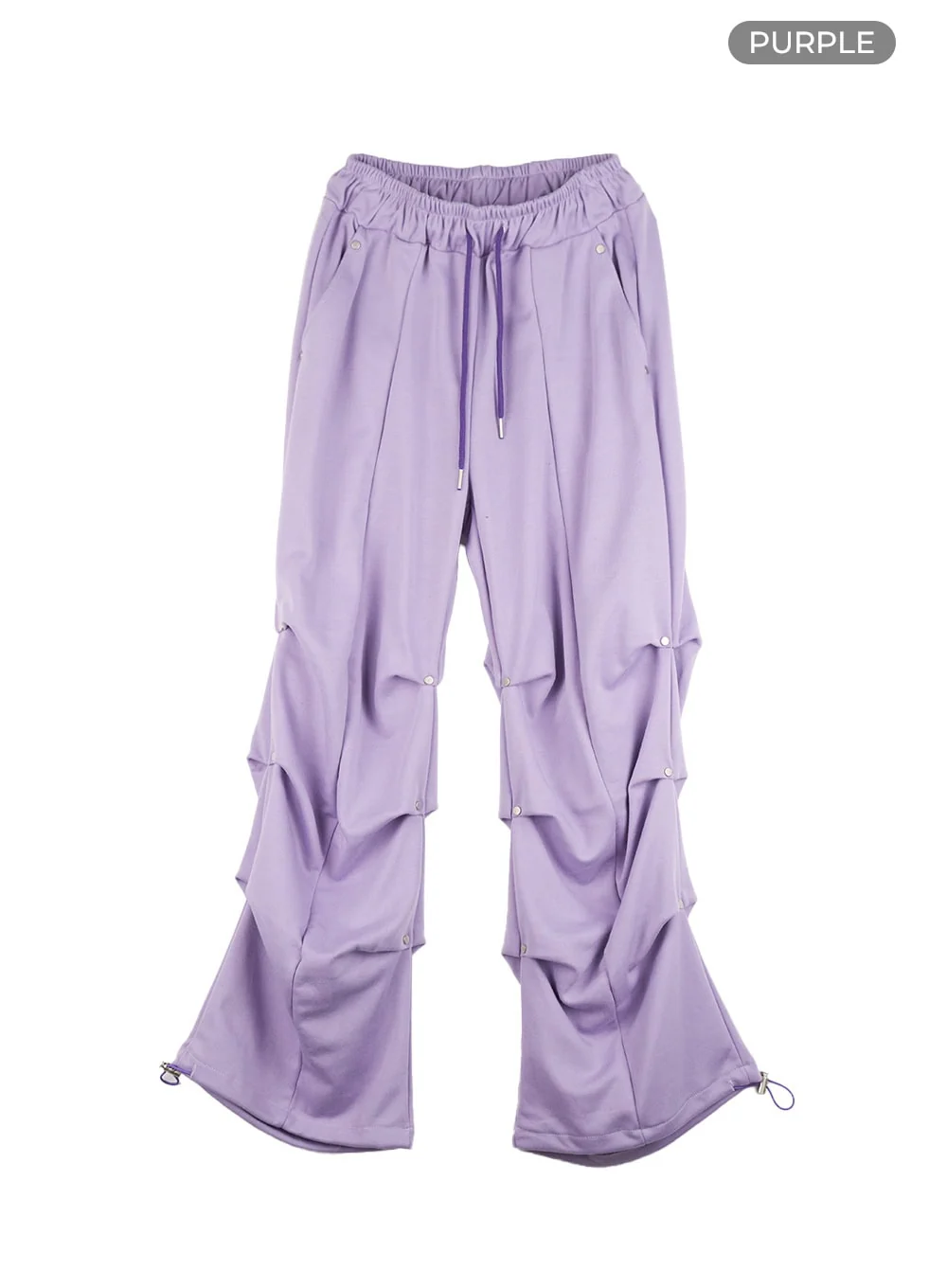 Cotton Pintuck Banded Sweatpants CS405 - Image 11