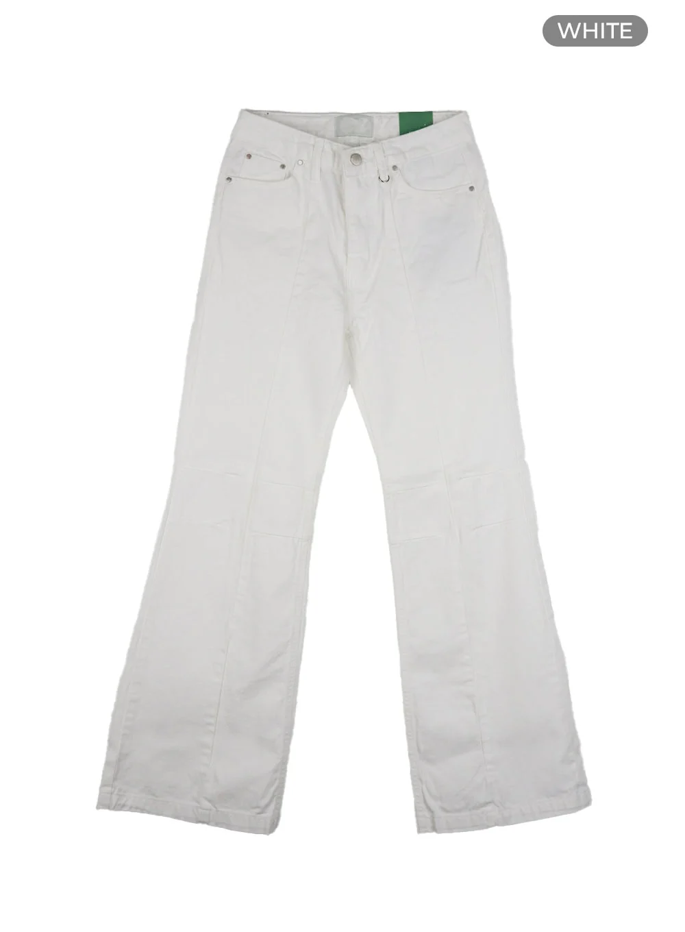 Cotton Slim Bootcut Pants CU414 - Image 10