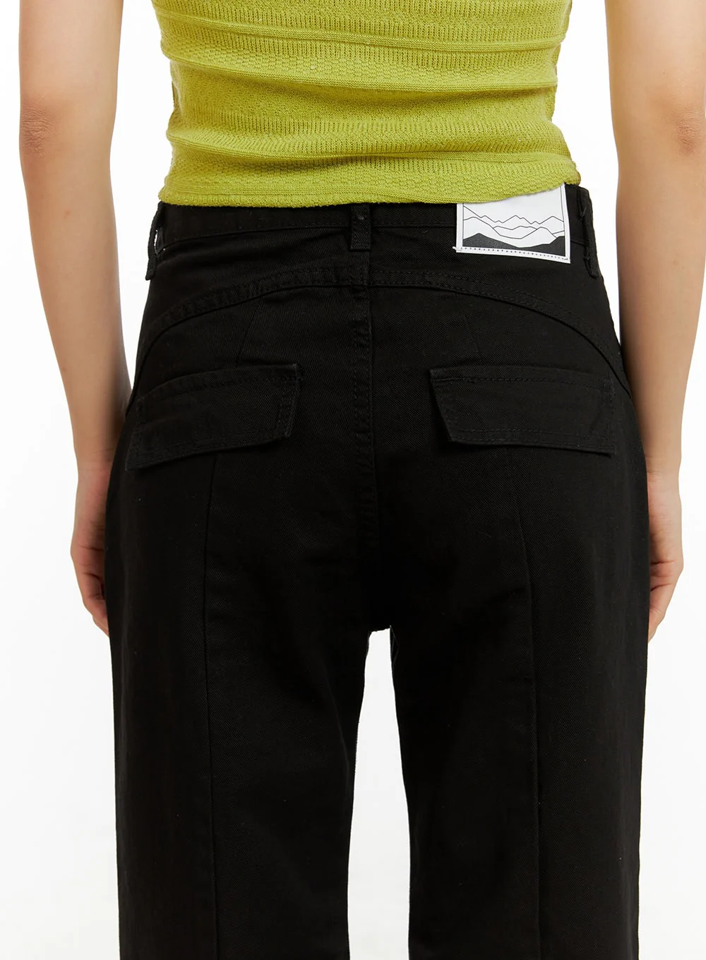 Cotton Slim Bootcut Pants CU414 - Image 7