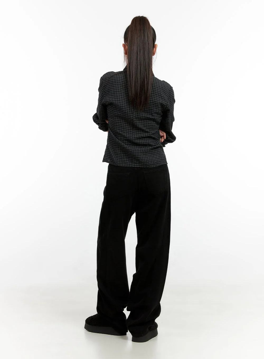 Cotton Wide Fit Trousers CN405 - Image 6