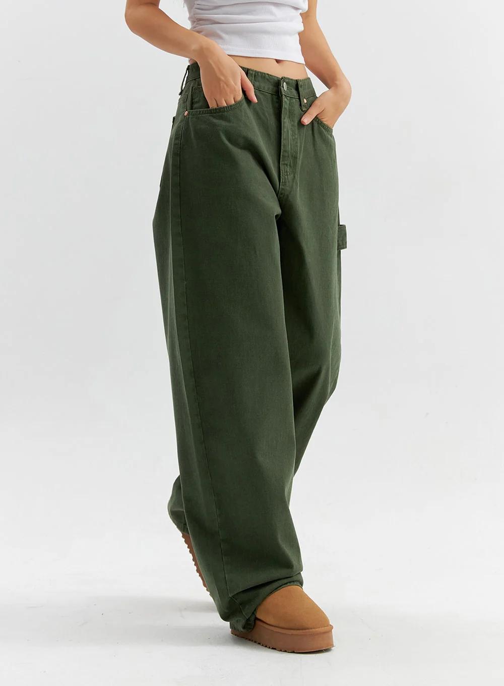 Cotton Wide Pants CO306 - Image 6