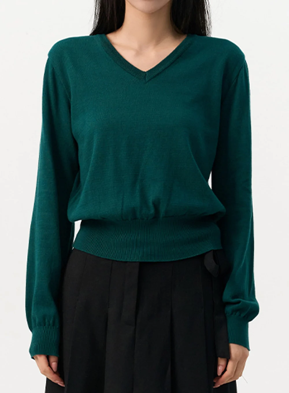 Cozy C-Neck Pullover IO320 - Image 2