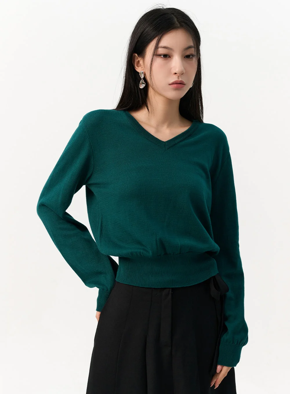 Cozy C-Neck Pullover IO320 - Image 5
