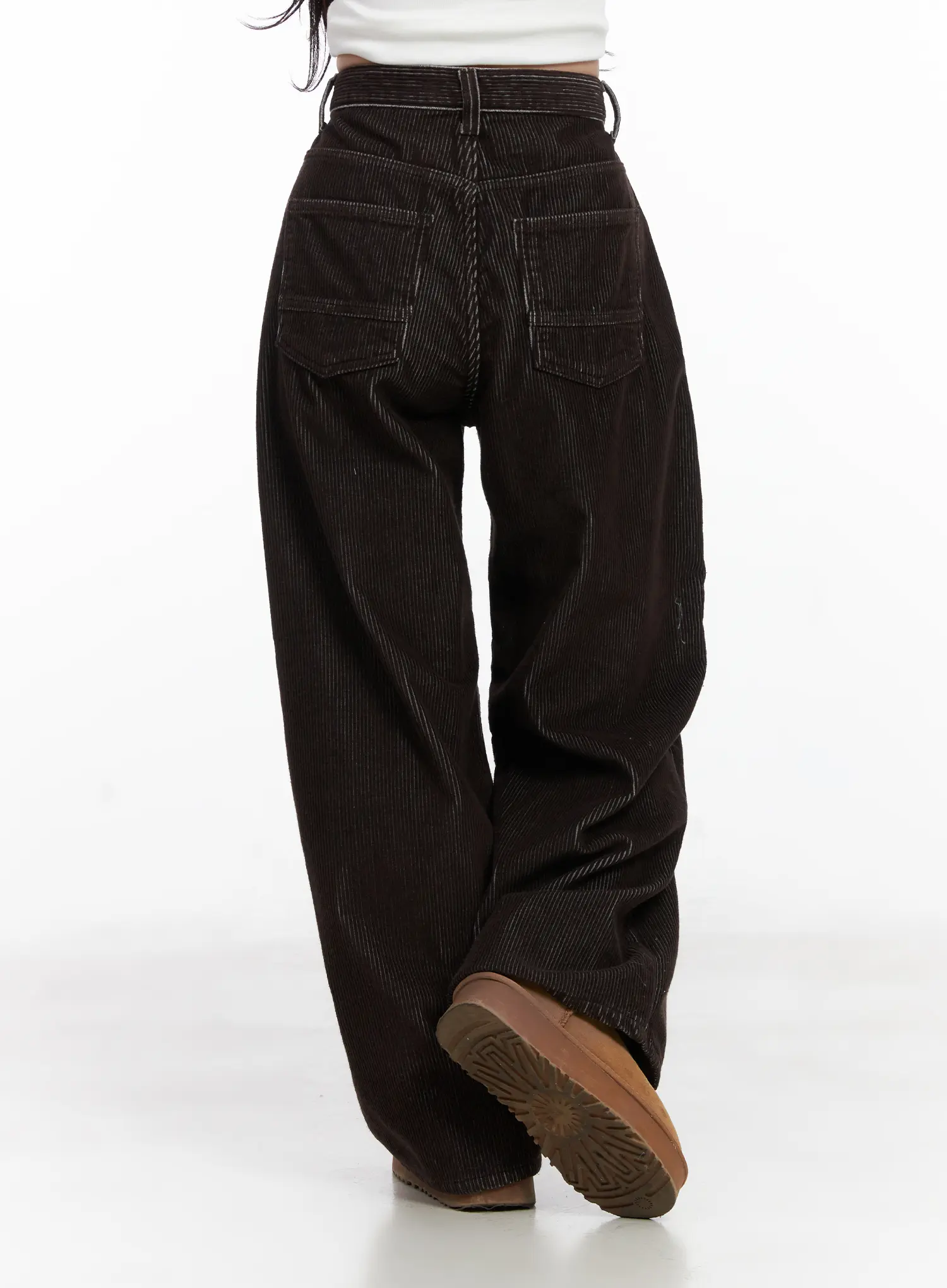Cozy Corduroy Wide-Leg Pants CN526 - Image 6