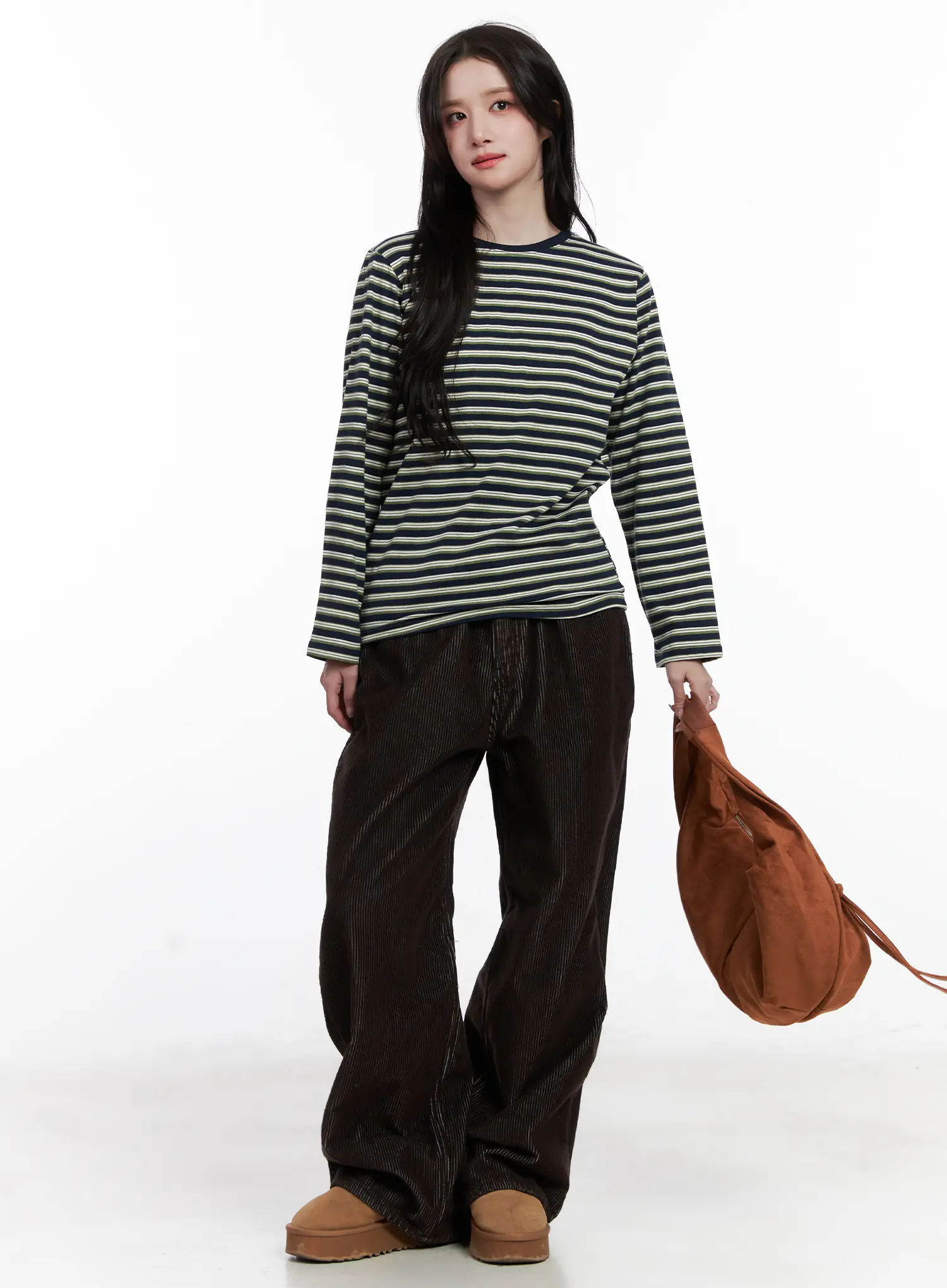 Cozy Corduroy Wide-Leg Pants CN526 - Image 8