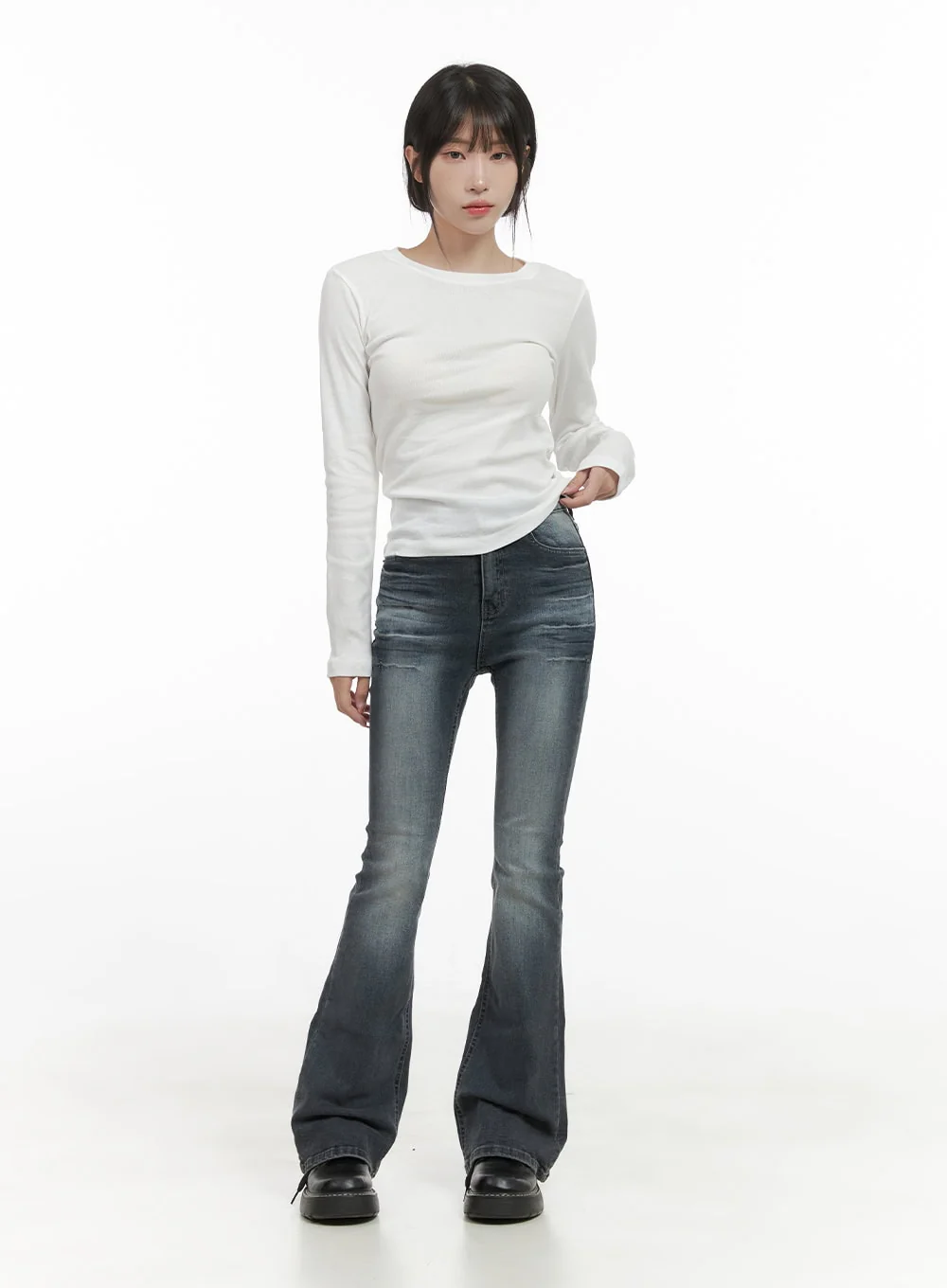 Cozy Cotton Long Sleeve Tee CS413 - Image 2