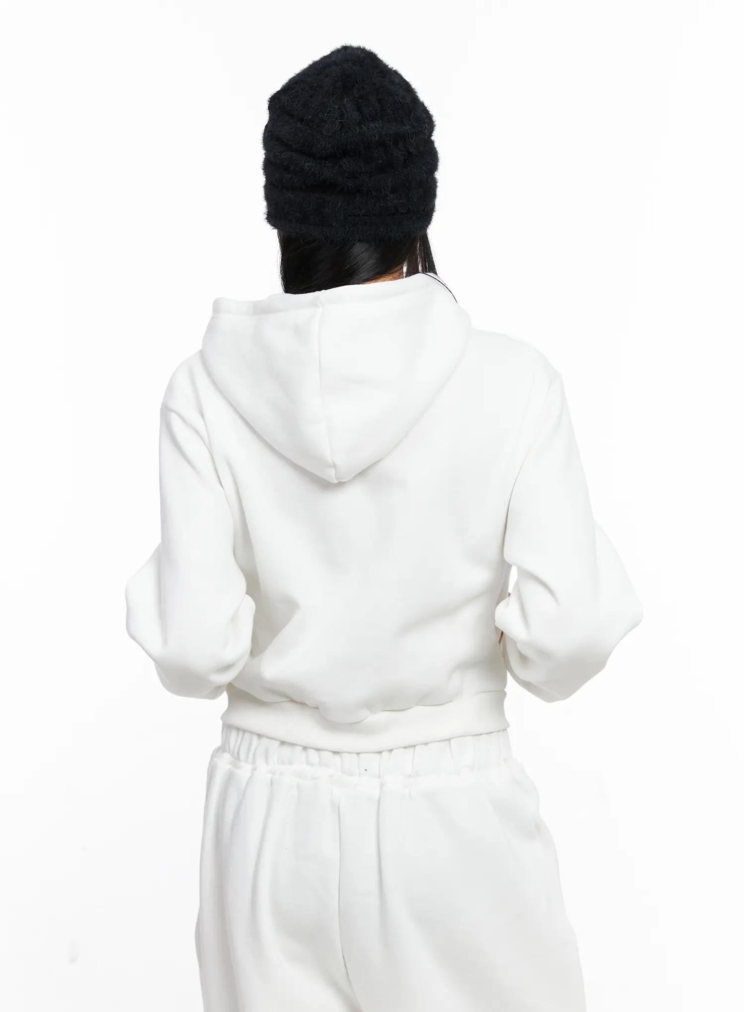 Cozy Cropped Hoodie CO529 - Image 7