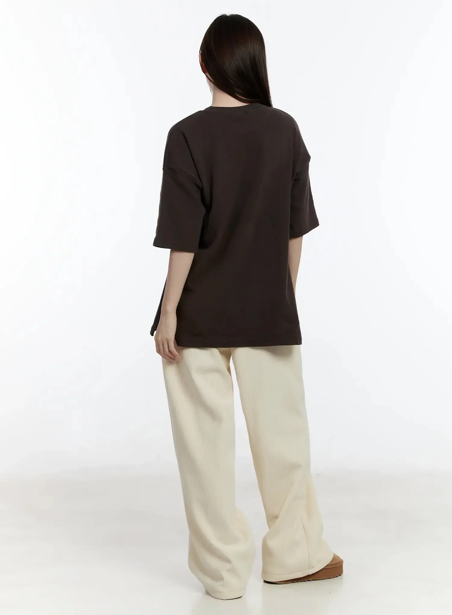 Cozy Fleece Cotton T-Shirt ID526 - Image 10