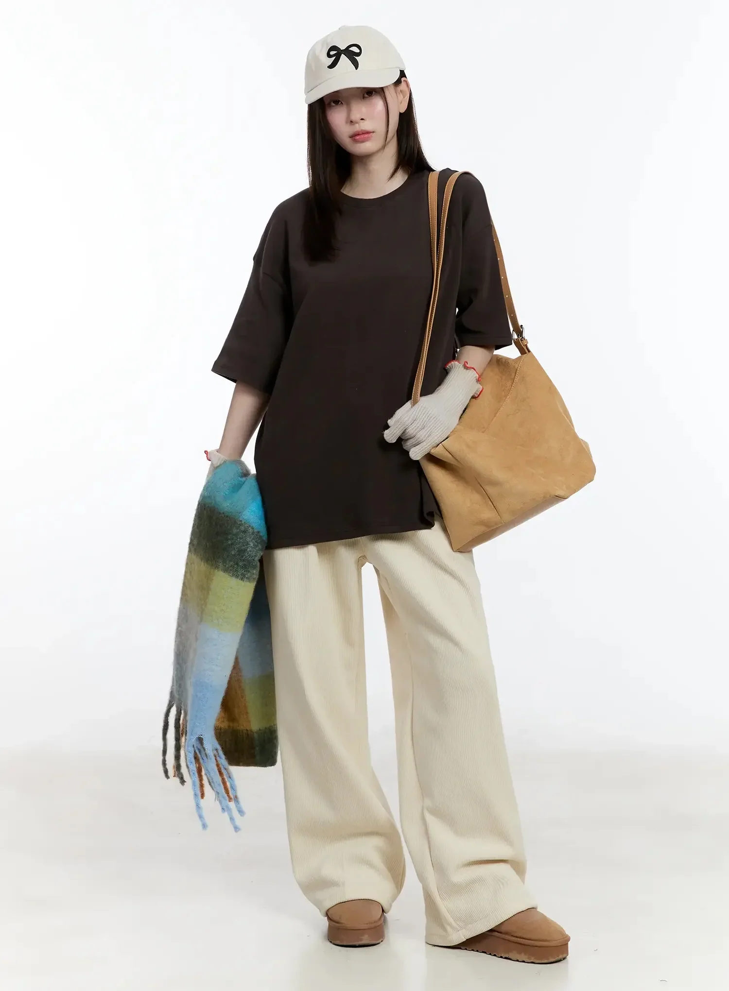Cozy Fleece Cotton T-Shirt ID526 - Image 11