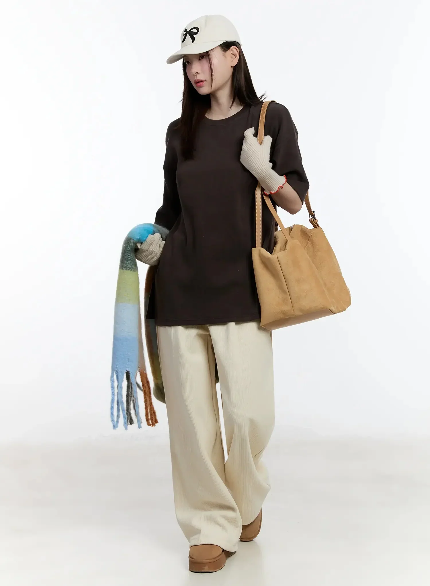 Cozy Fleece Cotton T-Shirt ID526 - Image 2