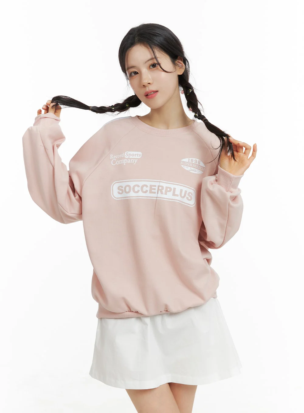 Cozy Graphic Crewneck Sweatshirt OM420 - Image 2
