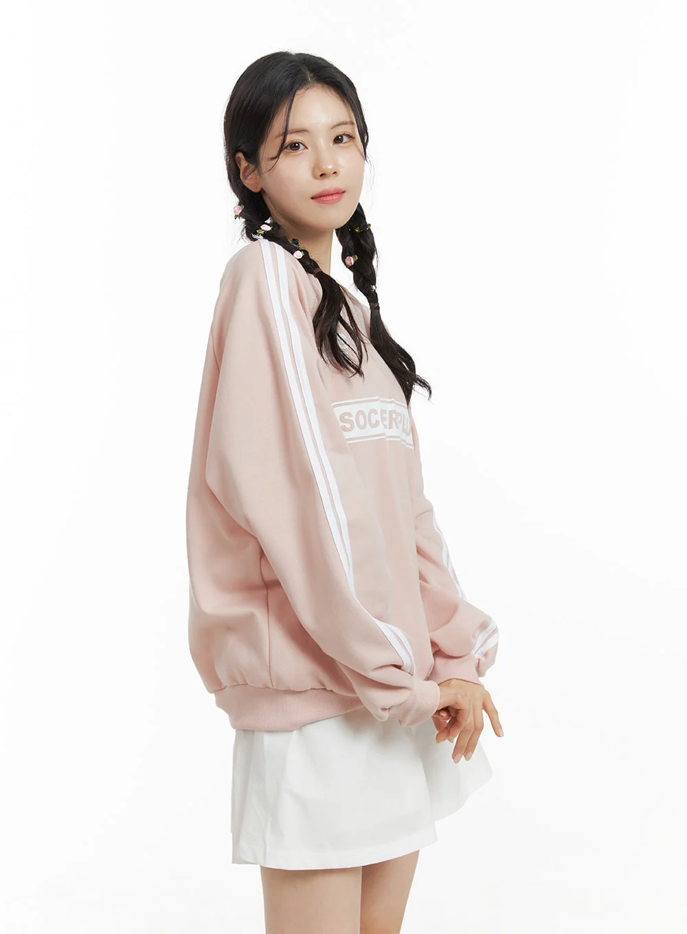 Cozy Graphic Crewneck Sweatshirt OM420 - Image 4