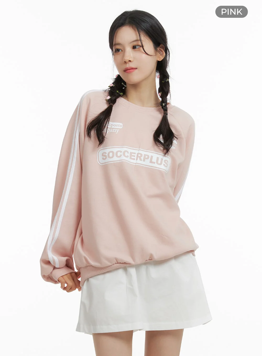 Cozy Graphic Crewneck Sweatshirt OM420 - Image 7