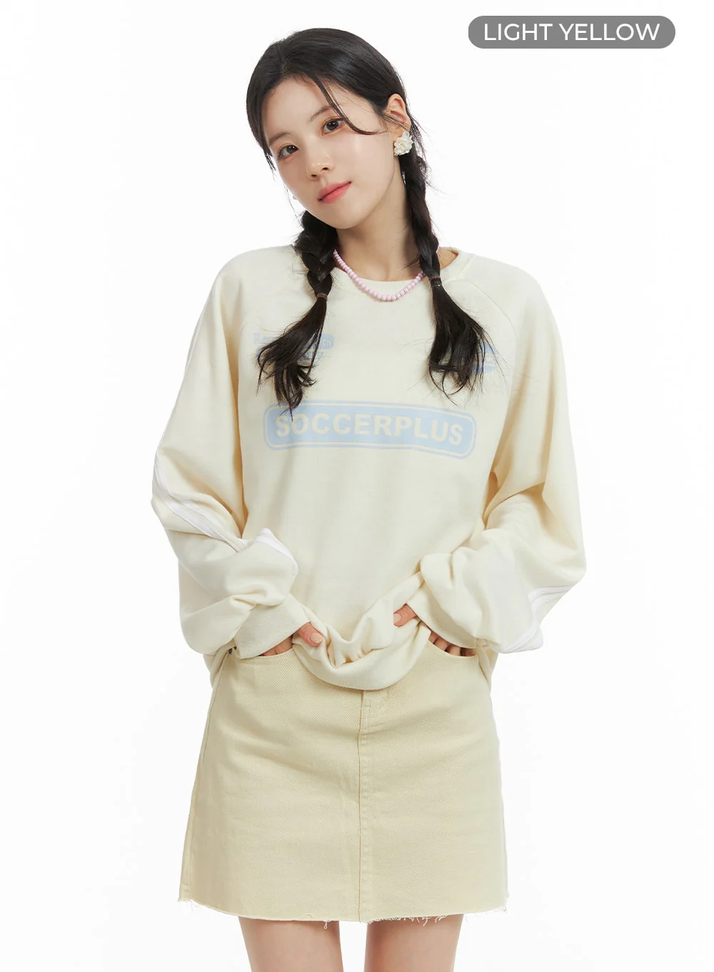Cozy Graphic Crewneck Sweatshirt OM420 - Image 8