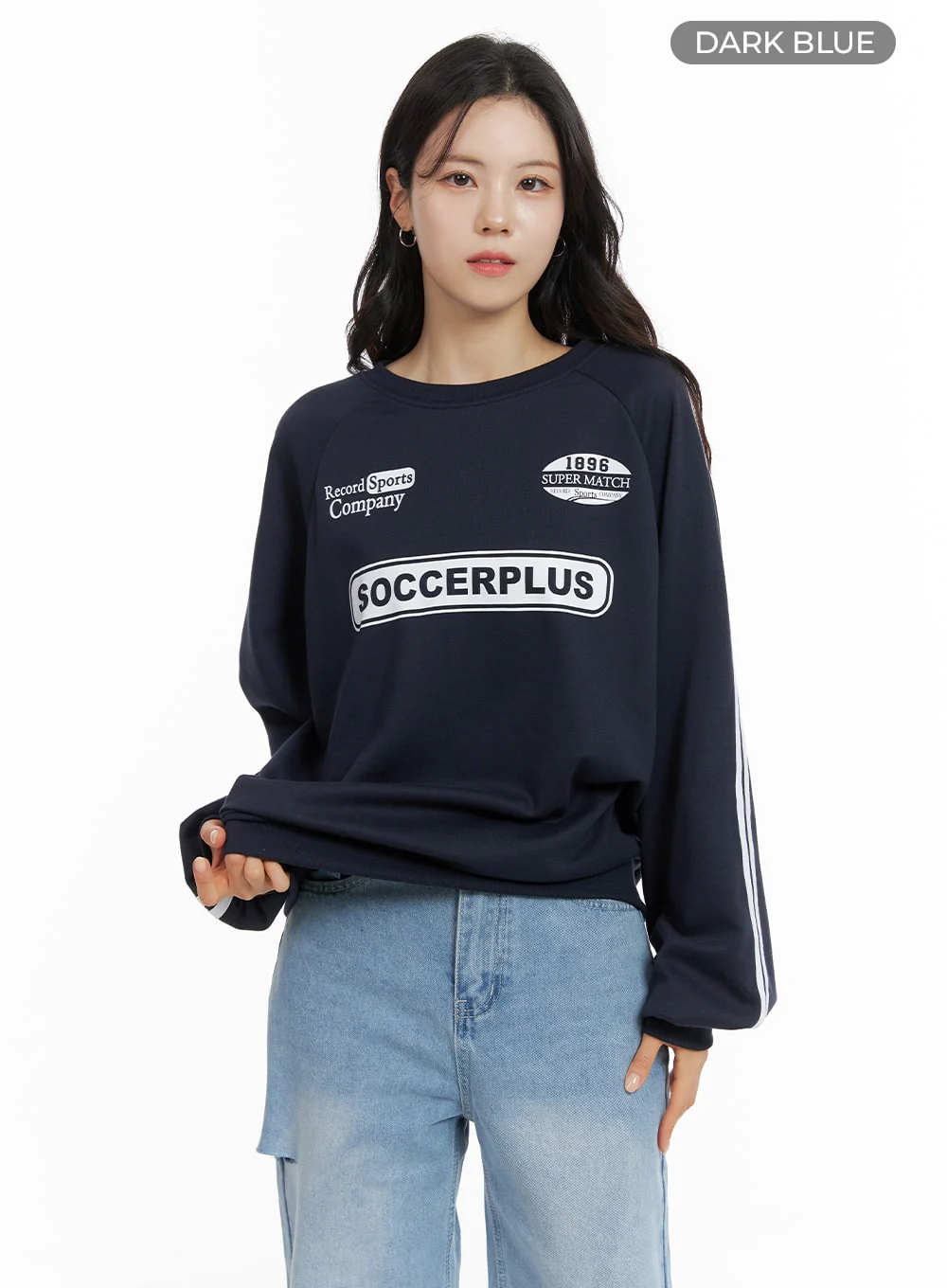 Cozy Graphic Crewneck Sweatshirt OM420 - Image 9