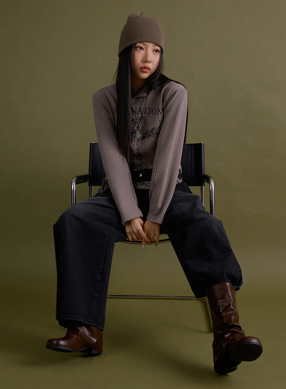 Cozy Graphic Print Hooded Sweatshirt IF511 - Image 13