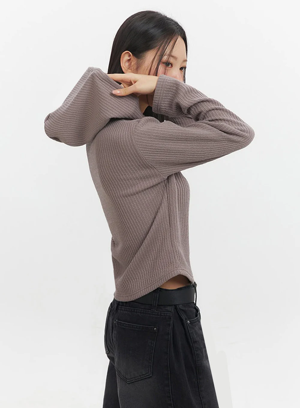 Cozy Graphic Print Hooded Sweatshirt IF511 - Image 9